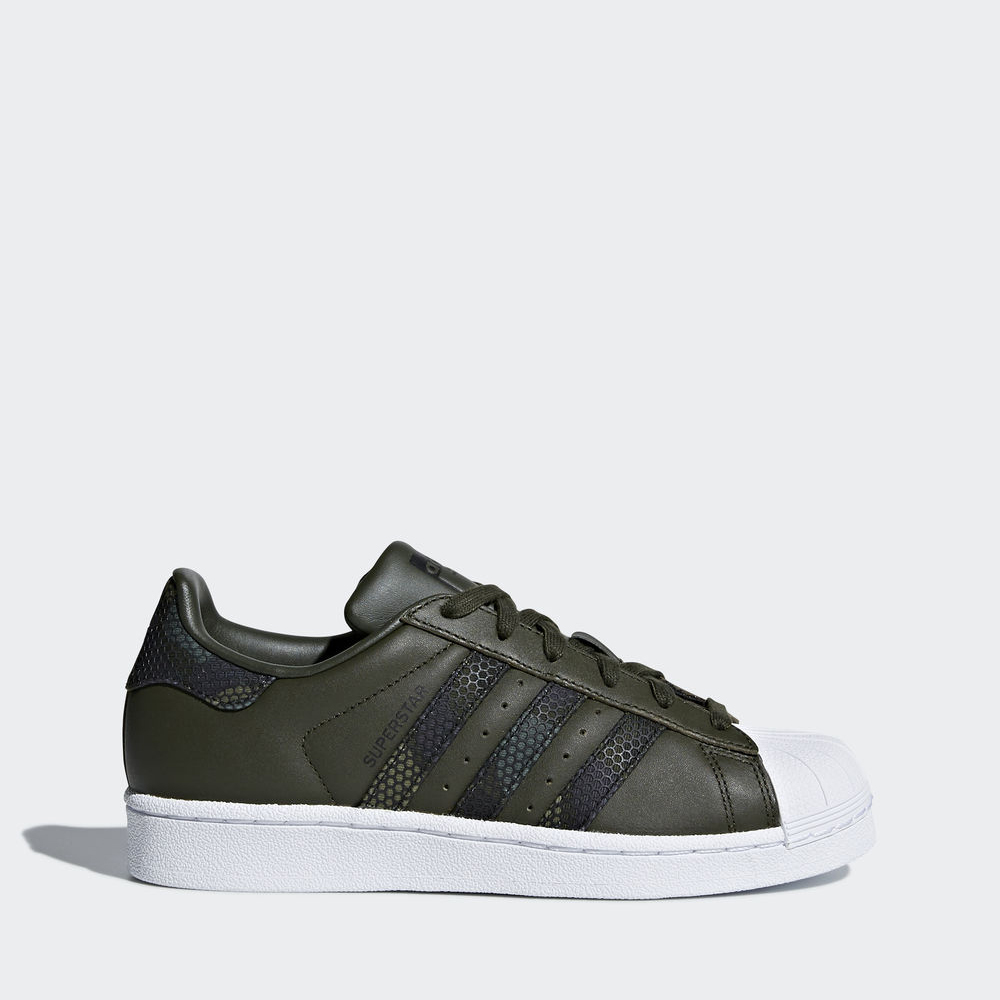 Adidas Superstar - Originals για αγορια - Μαυρα/Μαυρα,Μέγεθος: EU 27 – 39 1/3 (284DROPU)